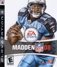 Madden NFL 08 PAL Playstation 3 PAL box art